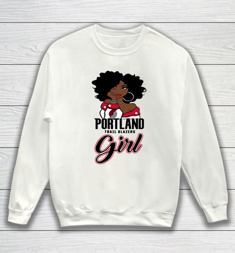 Portland Trail Blazers Girl NBA Sweatshirt 2