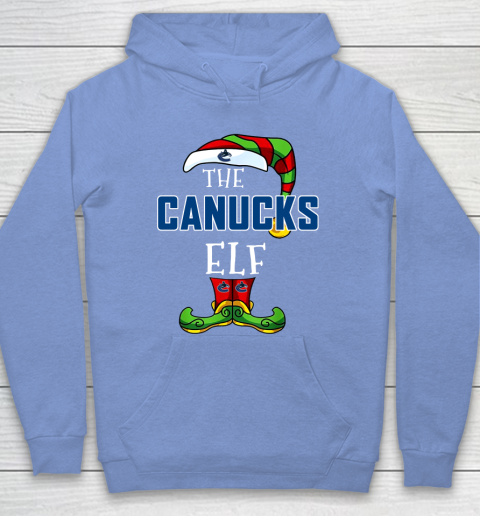 Vancouver Canucks Christmas ELF Funny NHL Hoodie 8