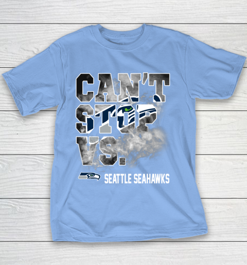 NFL Seattle Seahawks Can't Stop Vs Youth T-Shirt 8