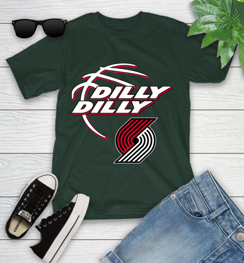 NBA Portland Trail Blazers Dilly Dilly Basketball Sports Youth T-Shirt 5