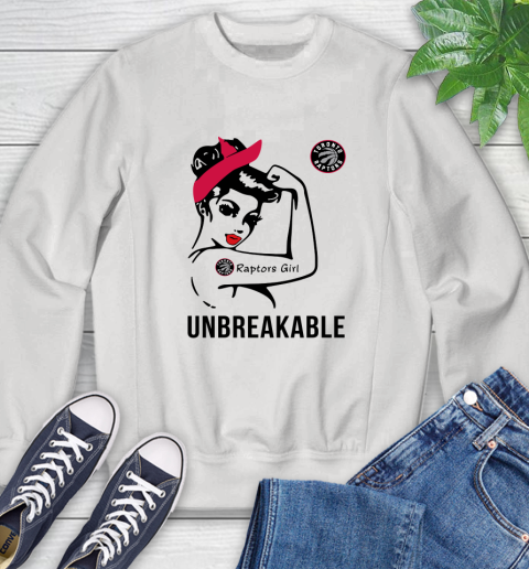 NBA Toronto Raptors Girl Unbreakable Basketball Sports Sweatshirt