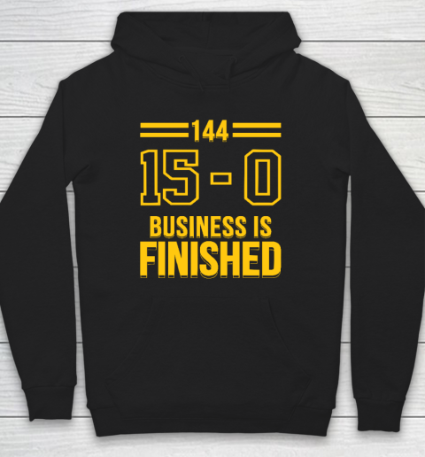 Michigan Business Is Finished 144 15  0 Hoodie