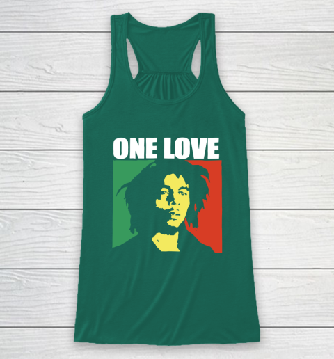 One Love Bob Marley Racerback Tank 5