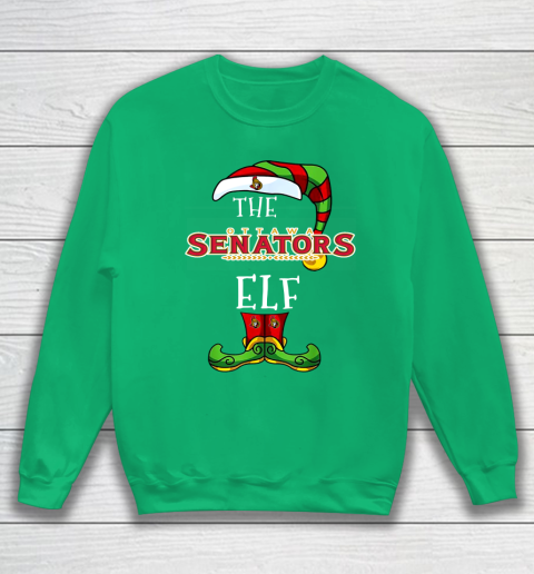 Ottawa Senators Christmas ELF Funny NHL Sweatshirt 5