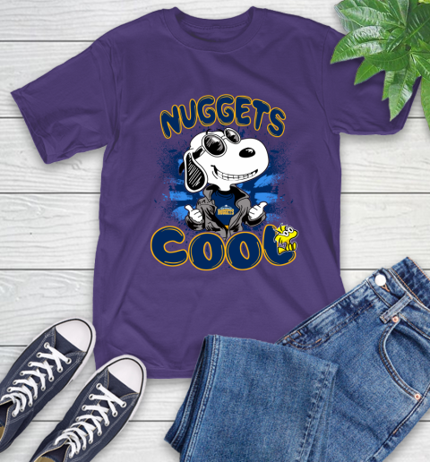 NBA Basketball Denver Nuggets Cool Snoopy Shirt T-Shirt - Image 6