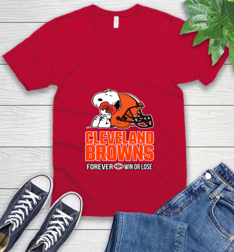 NFL The Peanuts Movie Snoopy Forever Win Or Lose Football Cleveland Browns 55