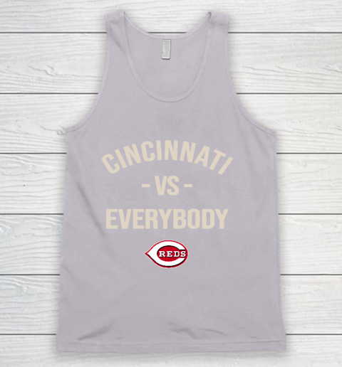 Cincinnati Reds Vs Everybody Tank Top 3
