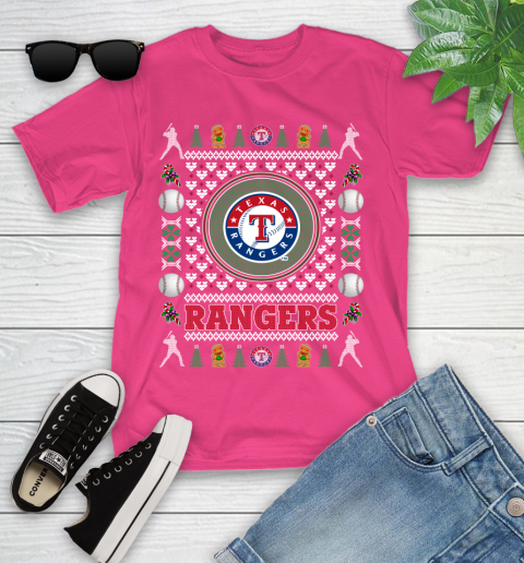 Texas Rangers Merry Christmas MLB Baseball Loyal Fan Ugly Shirt 110