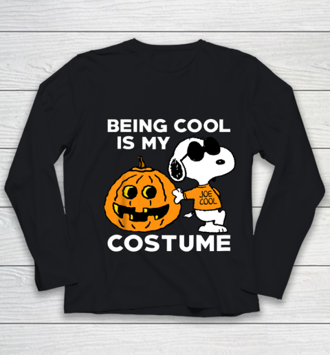 Peanuts Snoopy Cool Halloween Costume Youth Long Sleeve