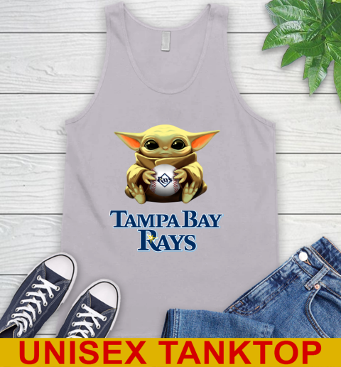 MLB Baseball Tampa Bay Rays Star Wars Baby Yoda Shirt 73