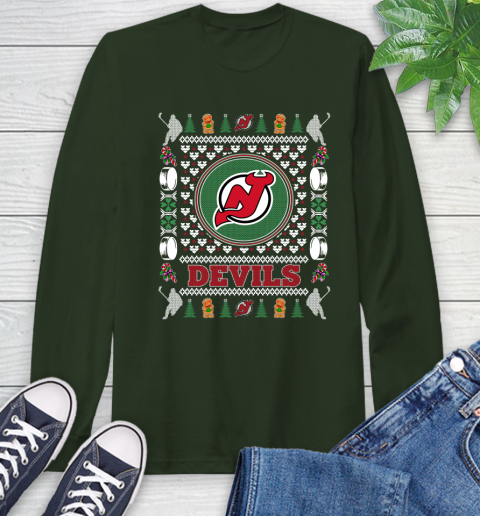 New Jersey Devils Merry Christmas NHL Hockey Loyal Fan Ugly Shirt 62