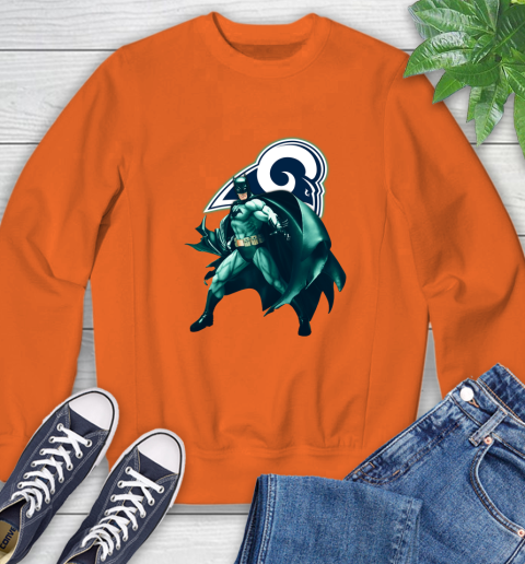 NFL Batman Football Sports Los Angeles Rams Sweatshirt 4