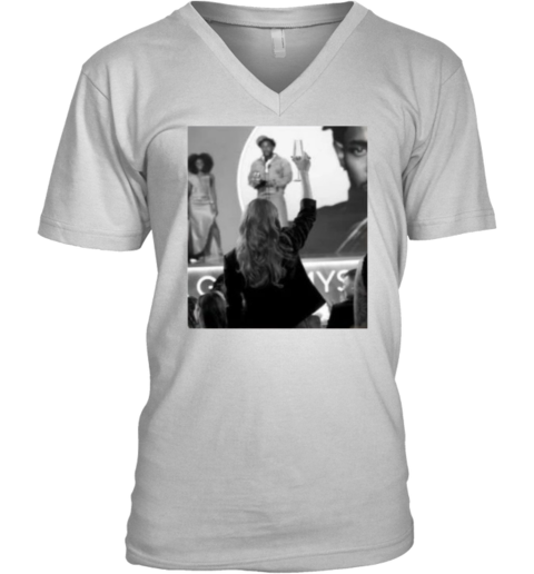 Music Award Grammys Tribute V-Neck T-Shirt