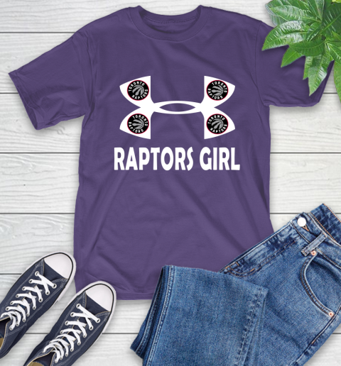 NBA Toronto Raptors Girl Under Armour Basketball Sports T-Shirt 5