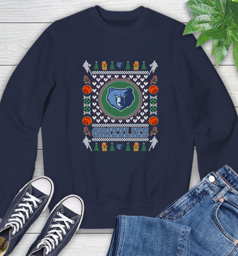 Memphis Grizzlies Merry Christmas NBA Basketball Loyal Fan Ugly Shirt 26