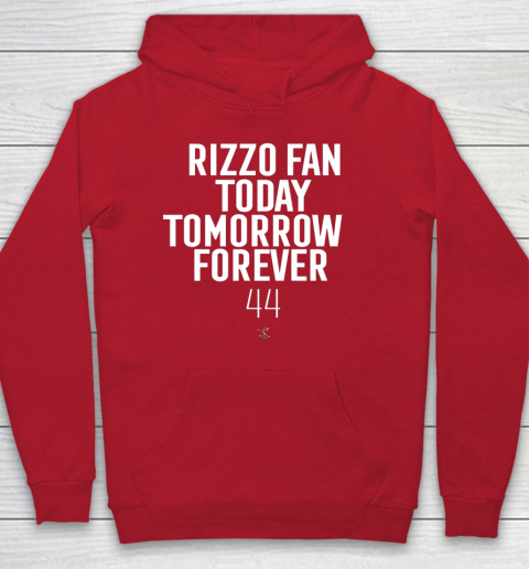 Anthony Rizzo Tshirt Fan Today Tomorrow Forever Gameday Hoodie 7