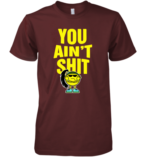 me5v bayley you aint shit its bayley bitch wwe shirts premium guys tee 5 front maroon