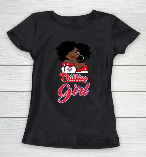 Philadelphia Philliess Girl MLB Women's T-Shirt 2