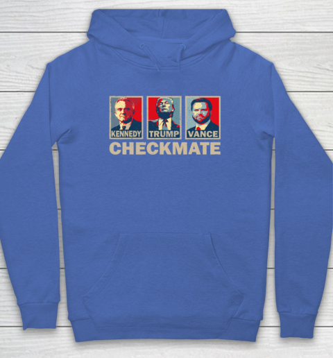 Trump Vance Kennedy Checkmate 2024 Election Republican Hoodie 5