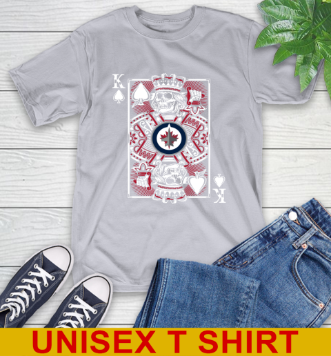 Winnipeg Jets NHL Hockey The King Of Spades Death Cards Shirt T-Shirt 5