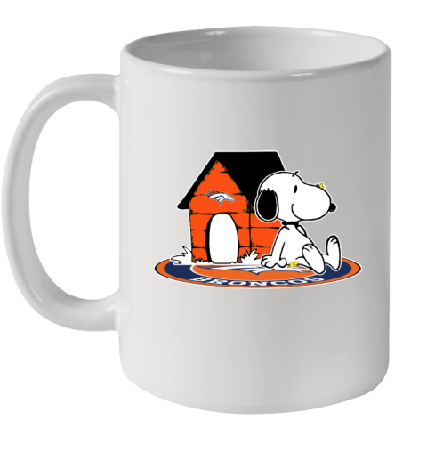 NFL Football Denver Broncos Snoopy The Peanuts Movie Shirt Ceramic Mug 11oz