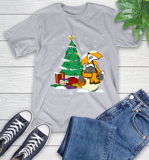 Utah Jazz NBA Basketball Cute Tonari No Totoro Christmas Sports T-Shirt 6