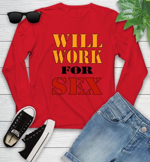 Miley Cyrus Will Work For Sex Youth Long Sleeve 8
