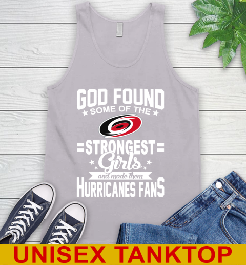 Carolina Hurricanes NHL Football God Found Some Of The Strongest Girls Adoring Fans Tank Top 3