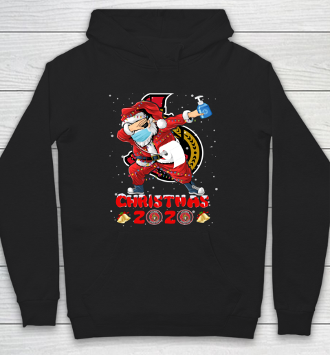 Ottawa Senators Funny Santa Claus Dabbing Christmas 2020 NHL Hoodie