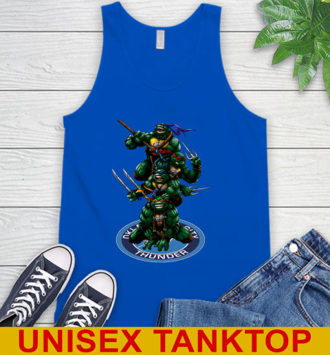 NBA Basketball Oklahoma City Thunder Teenage Mutant Ninja Turtles Shirt Tank Top 5