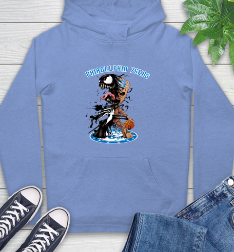 NBA Philadelphia 76ers Basketball Venom Groot Guardians Of The Galaxy Hoodie 12 NBA Philadelphia 76ers Basketball Venom Groot Guardians Of The Galaxy Hoodie - Image 12