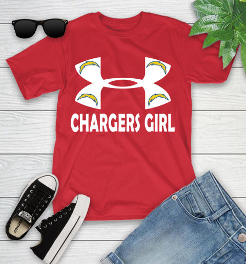 Chargers top girl shirts