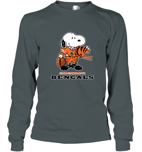 I Love Cincinnati Bengals Snoopy In My Heart NFL Sweatshirt 