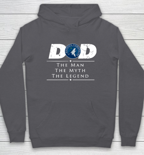 Minnesota Timberwolves NBA Basketball Dad The Man The Myth The Legend Hoodie 4
