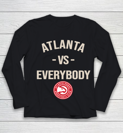 Atlanta Hawks Vs Everybody Youth Long Sleeve