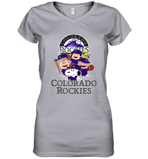 MLB Colorado Rockies Snoopy Charlie Brown Woodstock The Peanuts