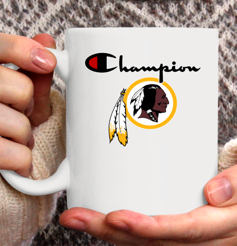 NFL Football Washington Redskins Champion Shirt Ceramic Mug 15oz
