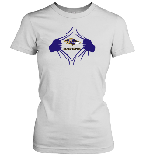 Baltimore Ravens Superman Women's T-Shirt