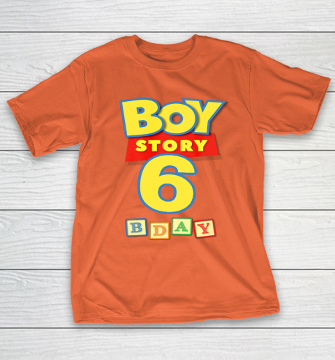 T shirt for 6 year old boy clearance