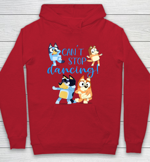 Bluey Dad Cant Stop Dancing For Father Day Hoodie 10