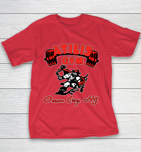 Atilis Gym Ocean City NJ Youth T-Shirt 6