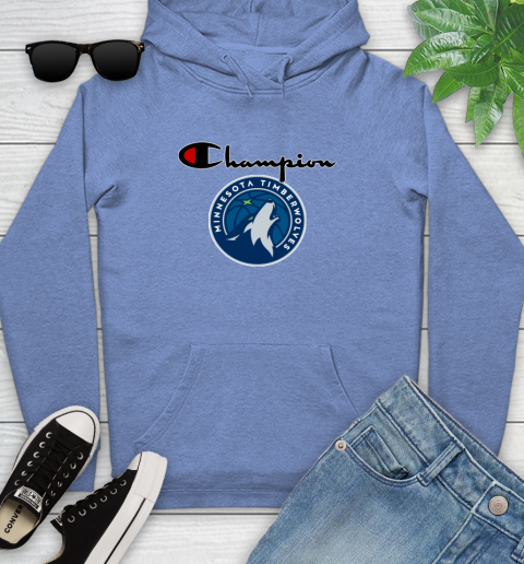 NBA Basketball Minnesota Timberwolves Champion Shirt Youth Hoodie 9