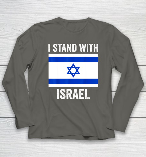 I Stand With Israel  Free Israel Long Sleeve T-Shirt 4