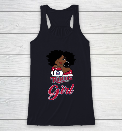 Minnesota Twinss Girl MLB Racerback Tank 8