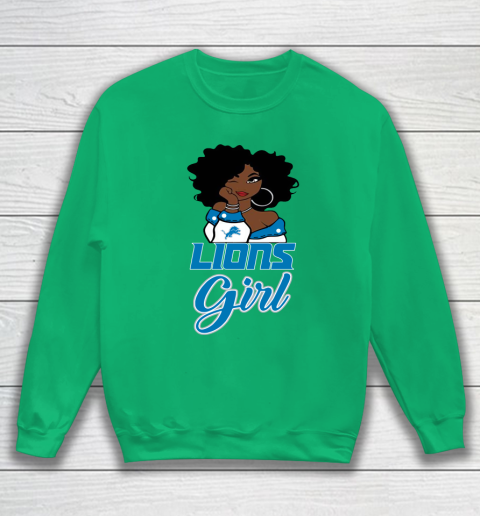 Detroit Lions Girl NFL Sweatshirt 6