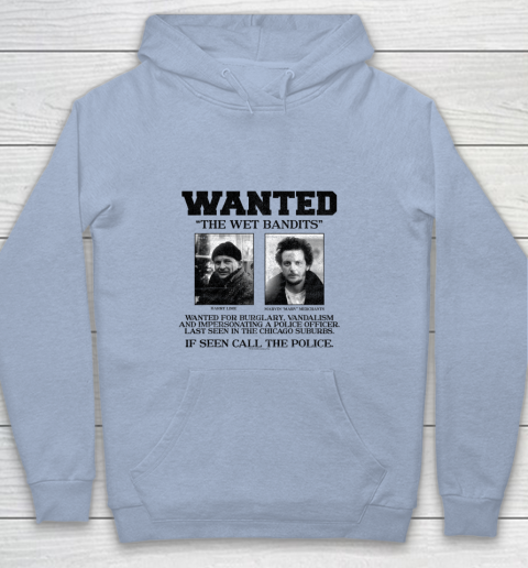 Home Alone Wanted The Wet Bandits Youth Hoodie 5
