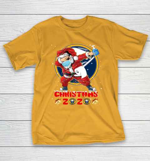 Buffalo Sabres Funny Santa Claus Dabbing Christmas 2020 NHL T-Shirt 2