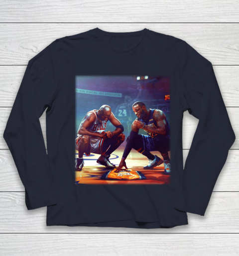 Michael Jordan Lebron James Kobe Bryant Youth Long Sleeve 2
