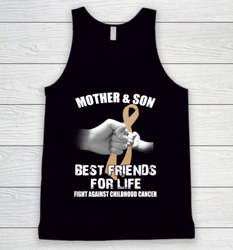 Mother's Day Funny Gift Ideas Apparel  Childhood Cancer Awareness T Shirt Tank Top