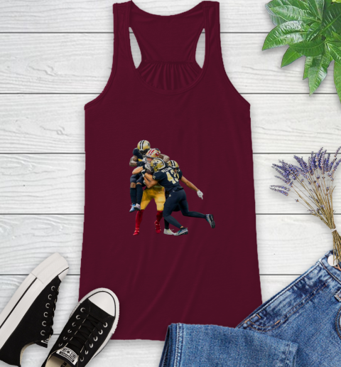 Sprint Football San Francisco 49ers And New Orleans Saints Shirts 39